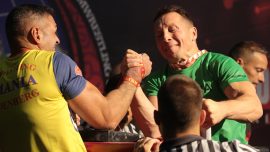 Dünya Bilek Güreşi Şampiyonası Antalya’da devam ediyor