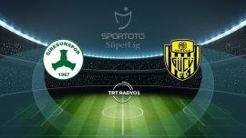 Giresunspor’un rakibi MKE Ankaragücü