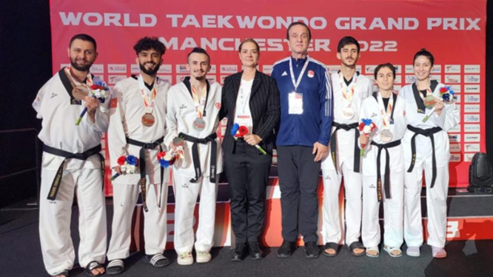 Para milli tekvandocular İngiltere Grand Prix’inde 2’si altın 7 madalya kazandı