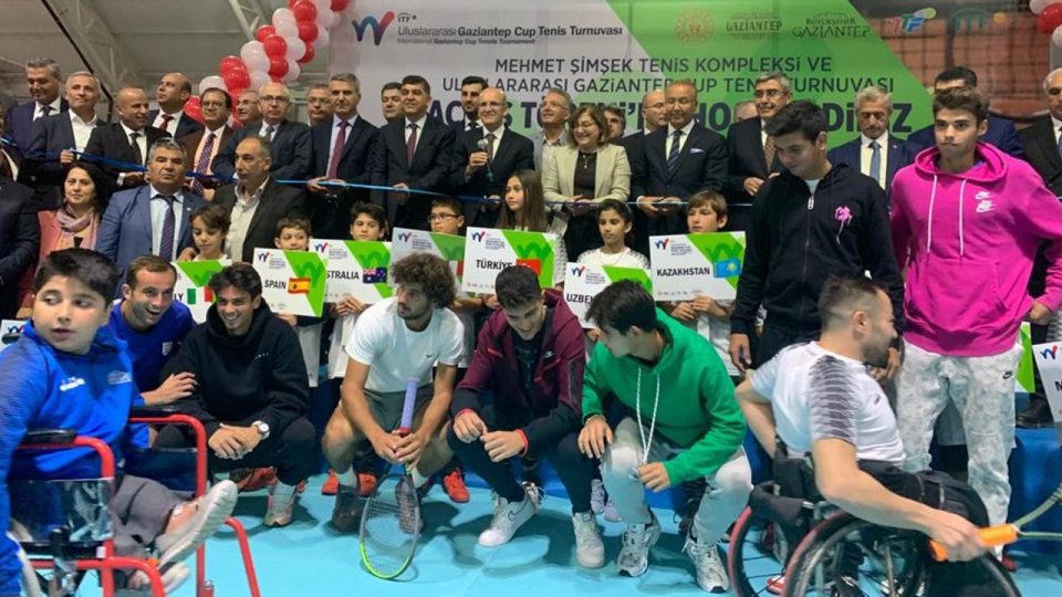 Uluslararası Gaziantep Cup Tenis Turnuvası’nın açılışı yapıldı